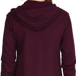Custom Made <b>Top</b> Selling Women's Lightweight Zip-Up Hoodie Quick-Dry Casual Street Wear Front Logo Hoodies <b>Winter</b> OEM Service - Product Image 6