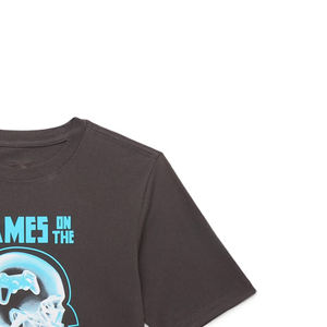 Camiseta de Manga Corta con Cuello Alto de Algodón Premium, Costuras Duraderas, Tacto Suave, Colores Vibrantes, Corte Vintage, Tela de Algodón - Product Image 6