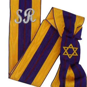 Rose Croix สายสะพาย30th องศา-ภาษาอังกฤษ constitution regalia Masonic Rose Croix 30th องศาพร้อมเงิน Bullion Fringe ronpex - Product Image 2