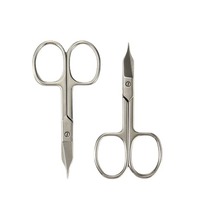 Ciseaux à cuticules professionnels au meilleur prix, lame incurvée en acier carbone de haute qualité, manche durable en acier inoxydable