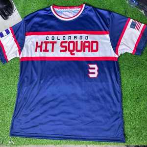 เสื้อยืดใส่เล่นกีฬาเสื้อใส่เล่นฟุตบอล OEM ตามสั่ง - Product Image 3