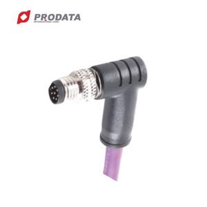 PRODATA IP67 Cable de conector premoldeado macho M8 de 6 8 pines en ángulo recto para aplicaciones automotrices - Product Image 6