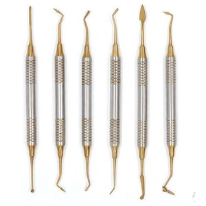Raspadores Dentales de Acero Inoxidable Duraderos, Herramienta para Limpiar Placa y Cálculos Dentales, Raspadores de Alta Calidad para Limpieza Dental - Product Image 1
