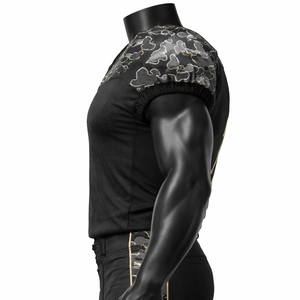 Custom American Football Uniform Set Camo Jersey and Pants Men's Team Kit Breathable <b>Compression</b> Sportswear OEM ODM - Product Image 4