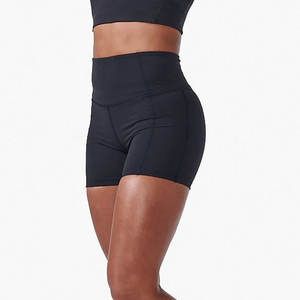 กางเกงขาสั้นรัดกล้ามเนื้อเอวสูงสำหรับผู้หญิงกางเกงขาสั้นสำหรับใส่เล่นโยคะฟิตเนสวิ่งออกกำลังกายเล่นยิมใส่สบายมาใหม่ฤดูร้อน - Product Image 4