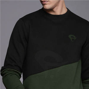 Sweatshirts pour hommes personnalisés, couleur unie, sweatshirts de haute qualité pour hommes - Product Image 4