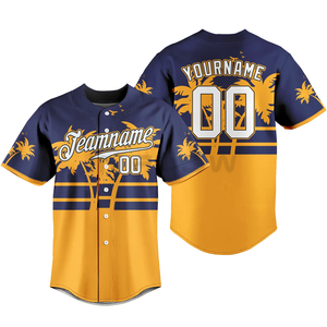 Camisas de béisbol para hombre lisas Jersey Sublimación personalizada Jersey de béisbol de softbol en blanco - Product Image 3