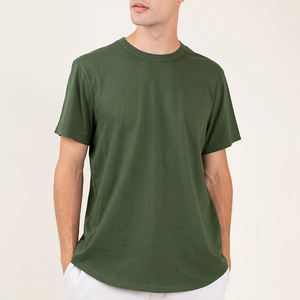 เสื้อยืดคอตตอนคอเต่าทรงหลวมแบบสั่งทำพิเศษ เสื้อยืดผู้ชายทรงดรอปไหล่ ตัดเย็บอย่างดี เนื้อผ้าหนา ทรงบ็อกซี่ - Product Image 6