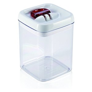 Barattolo plastica (1,6Lt) FRESH & EASY Blanc et Transparent 31211 - Product Image 2