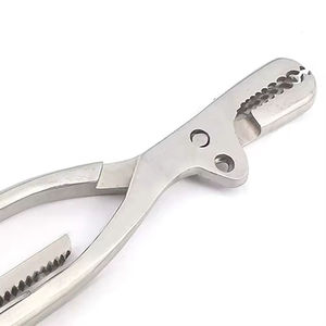 Fórceps de sujeción de hueso de acero inoxidable de precio normal más vendido con fórceps de sujeción de hueso de logotipo personalizado - Product Image 3