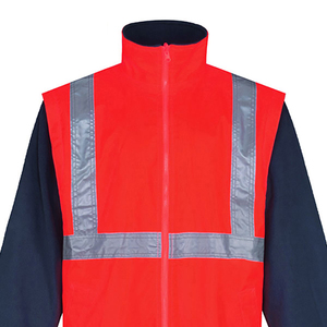 Vestes de sécurité réfléchissantes pour le travail, vente en gros, polyester de haute qualité avec bande réfléchissante, vestes sur mesure, vêtements de travail - Product Image 5