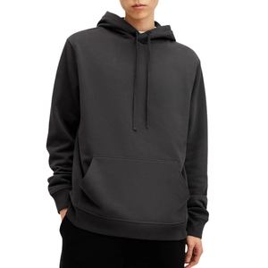 Sudadera con Capucha para Hombre, Invierno, Algodón, Felpa, Cálida, Informal, Lisa, con Capucha, Manga Larga, Estilo Urbano, Color Sólido, Personalizada, Venta al por Mayor - Product Image 3