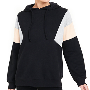 Sweat à capuche surdimensionné pour femmes Sweat-shirt de gymnastique en gros avec tissu tricoté léger et motif de lettres brodées pour l'hiver - Product Image 6