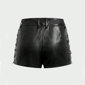Wholesale <b>Men</b> <b>Leather</b> <b>Shorts</b> New Design <b>Men</b> <b>Leather</b> <b>Shorts</b> Outdoor Wear <b>Men</b> <b>Leather</b> <b>Shorts</b> - Product Image 3
