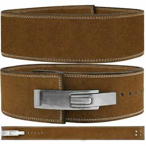 Cinturón de gimnasio de entrenamiento personalizado OEM para levantamiento de pesas Soporte de cintura Entrenamiento de gimnasio Cinturones de cuero de levantamiento de pesas para unisex - Product Image 1