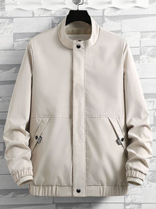 OEM Customized Logo Design loose jacket casual fashion brand top clothes windproof jacket - Product Image 3