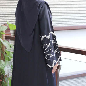 New Model Pakistan Abaya Modest Simple 100% Cotton Wholesale Open Muslim <b>Kaftan</b> <b>Dress</b> <b>for</b> <b>Women</b> - Product Image 6