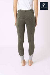 Fournisseur équestre culottes d'équitation pantalons d'équitation ensembles assortis femmes Jodhpurs culottes personnalisées - Product Image 3