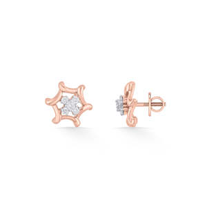 Boucles d'oreilles à clous en diamant Eternal Glow - Product Image 5