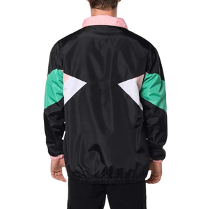 แจ็กเก็ตกันลมของผู้ชายเสื้อแจ็คเก็ตกันลมสีไนล่อนออกแบบโลโก้ได้ตามต้องการสำหรับฤดูร้อน - Product Image 2