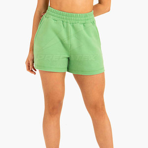 Pantalones cortos de entrenamiento transpirables de tiro alto para mujer Estilo motorista Ropa de gimnasio de yoga - Product Image 4