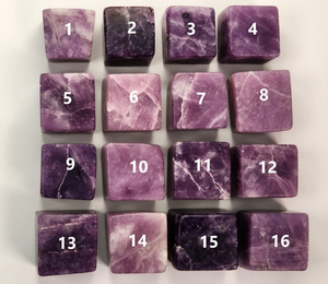 Cubes de lépidolite Offre Spéciale de meilleure qualité Cubes de pierres précieuses Qualité supérieure naturelle dégringolée Exportateur indien au produit feng Shui en gros - Product Image 3