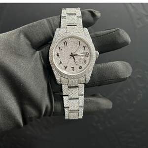 Venta al por mayor de relojes de lujo Moissanite | VVS Iced Out Skeleton Presidential Diamond Tester - Product Image 6