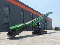 Nouveau Convoyeur Mobile Robuste pour Chargement de Barges et Stockage en Port - Empileur sur Chenilles UTD65 Vitesse 120m/min 380V Bande ABS Upsen Bulk