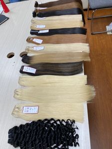 ผมแท้100% Remy บราซิลผมแท้10-28นิ้วต่อแนวหนังกำพร้าตรง/หยัก/ผมหยิก - Product Image 4