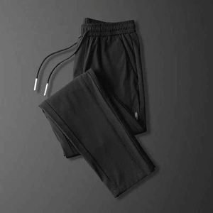 Pantalones Deportivos de Algodón para Hombre Hechos en Pakistán, Talla Grande, Cintura con Botones, Corte Regular, Pierna Recta - Product Image 4