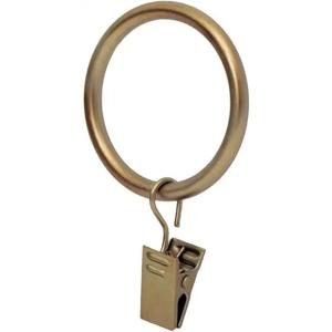 Nouveau Style crochets de rideau en métal vente chaude anneaux de rideau de douche en métal argent crochets de rideau de douche crochets de Style en métal - Product Image 1