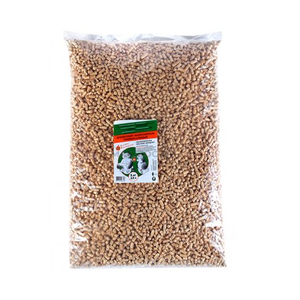เม็ดไม้เผาแบบก้อน 5 กก. สำหรับระบบทำความร้อน สีน้ำตาลธรรมชาติ ความหนาแน่นสูง 4950J 1100-1300 กก./ลบ.ม. - Product Image 1