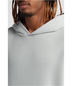 Sudadera con Capucha de Forro Polar de Poliéster/Algodón para Hombre, Informal de Invierno, Sólida, Personalizable con Estampado, Hombro Alto, Logotipo Personalizado de Alta Calidad - Product Image 4