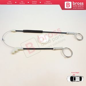 Juego de Reparación de Elevalunas Delantero Derecho BWR5616 para Carisma DA 1995-2006 4/5 Puertas MR912460, Repuestos Bross, Hecho en Turquía - Product Image 2