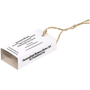 Set di Blocchi Note in Bambù Personalizzati per Uso Promozionale - Product Image 3