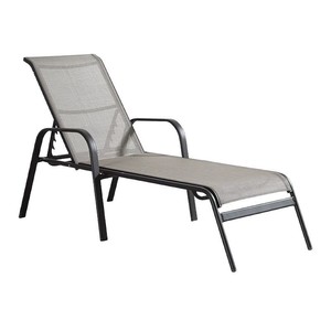 Chaise longue de jardin portable haut de gamme en aluminium léger, chaise de plage à dossier réglable, fournisseur de sièges d'extérieur commerciaux - Product Image 5