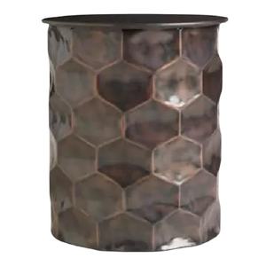 Impresionante mesa de muebles para el hogar, Hotel, Color cobre, diseño moderno, muebles de hierro para interiores, mesa redonda, mesa de café de té de Metal - Product Image 1