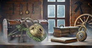 Cerraduras artesanales ornamentales con acabado antiguo de latón macizo, nuevos candados de seguridad con llaves, estilo de seguridad artesanal - Product Image 5