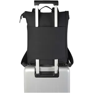 Recycled Sustainable Turner <b>Roll</b>-Top <b>Backpack</b> Promotional Category - Product Image 3