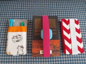 Crayon Casque Cas Quotidien Portable Tissu Cas Planner pochette zippée sacs et signet - Product Image 3