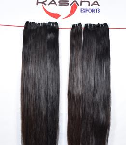 Venta al por mayor 100% Natural cutícula alineados recto vietnamita y extensiones de cabello indio sin procesar negro onda profunda Remy tejido - Product Image 4