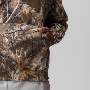 Vente en gros de sweats à capuche pour hommes de haute qualité avec logo personnalisé, broderie 3D, impression par sublimation, respirants, à manches longues, pour la chasse, pour l'hiver - Product Image 5
