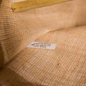 Sacs de courses en toile de jute écologiques extra larges, en matériau PP, avec longue poignée, lavables et pour usage quotidien, modèle TJ879 - Product Image 5