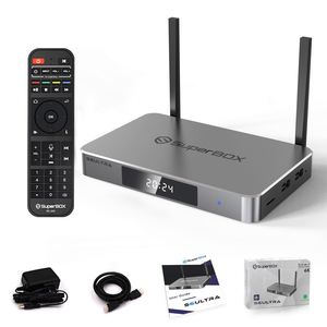 กล่องรับสัญญาณทีวี Genuine Superbox S6 Ultra Media Center แรม 4GB รอม 128GB ของแท้จากอเมริกา มีสินค้าพร้อมส่ง - Product Image 1