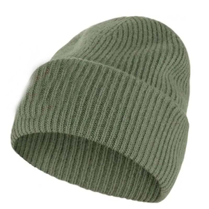 Top venta mejor gorra 2025 gorro hecho en Pakistán venta al por mayor gorros de invierno sombrero barato liso gorro de alta calidad al por mayor - Product Image 1