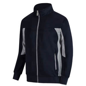 Men's Custom Logo Printed High Quality 100% Polyester <b>Long</b> <b>Sleeve</b> Winter <b>Gym</b> Sports <b>Sets</b> Breathable Windproof Plus Eco-Friendly - Product Image 3