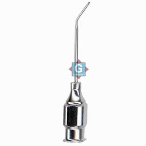 Instrumentos quirúrgicos oftálmicos de acero inoxidable al por mayor, cánula de irrigación Bishop-Harmon, fuente de alimentación manual - Product Image 4