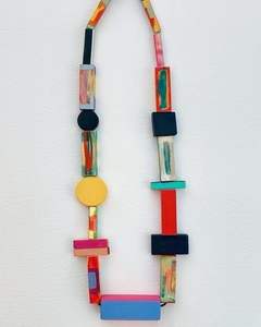 สร้อยคอเรซิ่นประดับลูกปัดเขาสัตว์สไตล์วินเทจแบบมันเงา ผลิตโดยผู้ผลิตชาวอินเดียโดยตรง ของขวัญที่สมบูรณ์แบบจาก bh crafts - Product Image 5