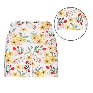 กางเกงขาสั้นระบายอากาศสำหรับผู้หญิงกางเกงขาสั้นสำหรับผู้หญิงมีระบายพิมพ์ซับลิเมชันขนาดพลัสไซส์ - Product Image 6