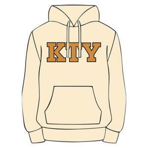 Sudadera con Letras Alpha APA Bordadas, Ropa Premium Neutral de Fraternidad Griega, Ropa HBCU Divine Nine, Letras Griegas Personalizadas - Product Image 2